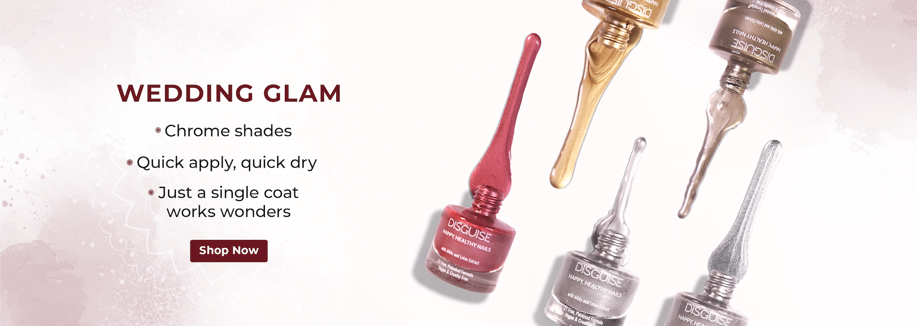 Buy Wedding Chrome Nail Polishes Online Disguise Cosmetics