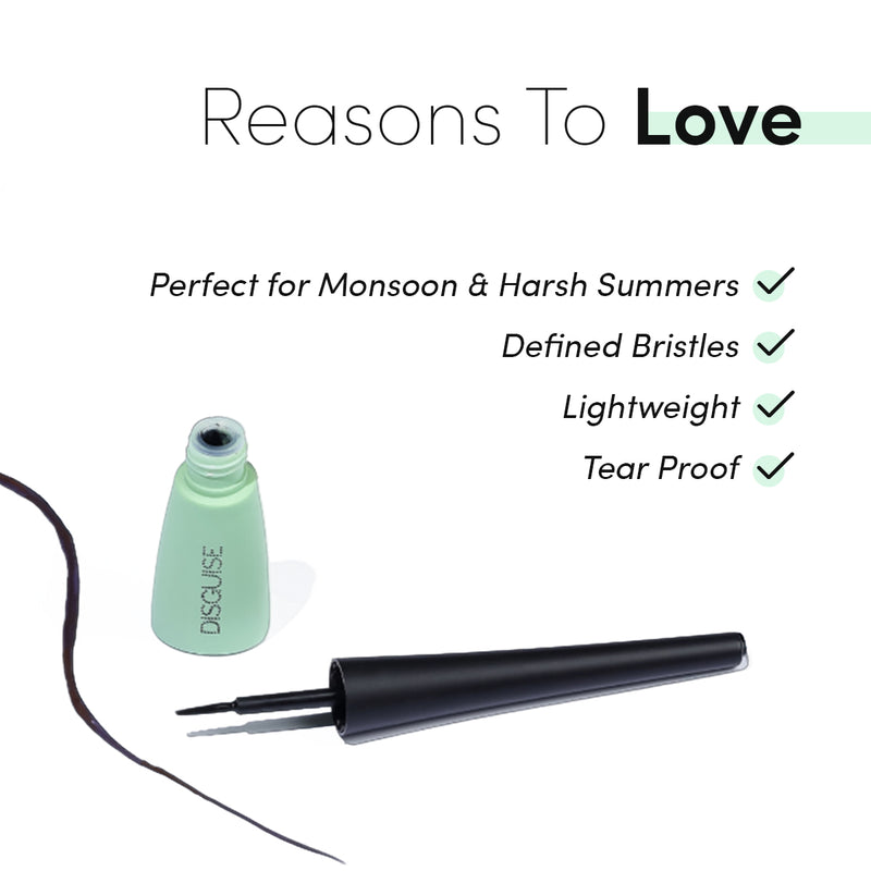 Deep Black Eyeliner: SMUDGEPROOF | WATER RESISTANT | LIFEPROOF