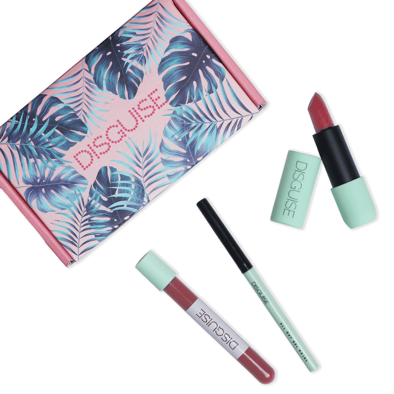 Mama Must Haves (Lipstick 13, Kajal Black, Matte lipstick 37)