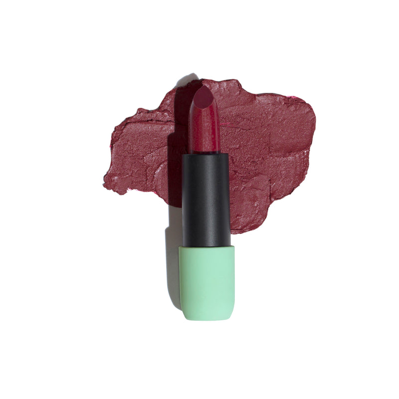Buy Plum Striker 07 Satin Matte Lipstick Disguise Cosmetics Online | Medium Maroon Vegan, Cruelty-Free, Designed for Indian Skin