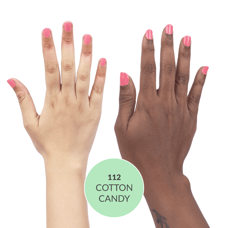 Cotton Candy 112, 21 TOXIN FREE | WITH AHA & LOTUS EXTRACT | INTENSE COLOR