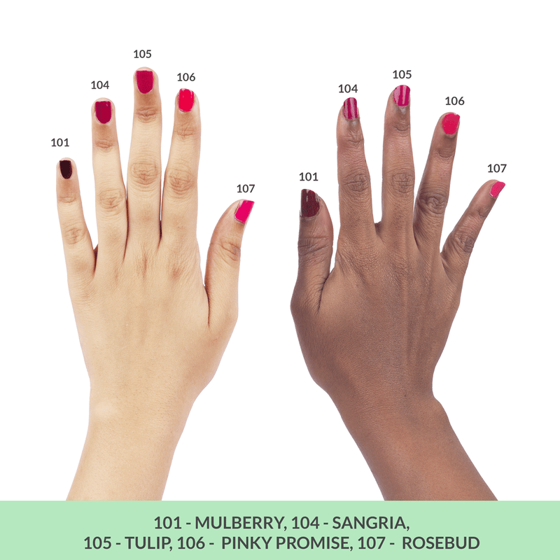 Tulip 105, 21 TOXIN FREE | WITH AHA & LOTUS EXTRACT | INTENSE COLOR