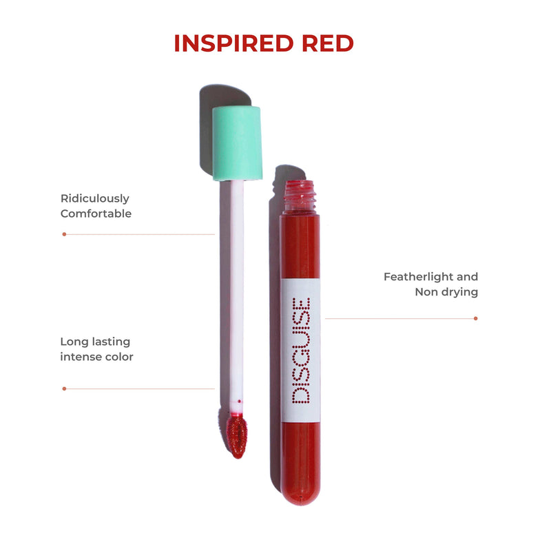 MATTE LIQUID LIP CREAM Inspired Red 35 | FEATHER LIGHT | SUPER COMFORTABLE | LONG LASTING