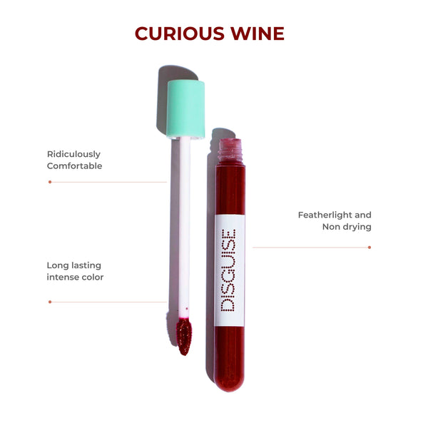 MATTE LIQUID LIP CREAM Curious Wine 36 | FEATHER LIGHT | SUPER COMFORTABLE | LONG LASTING