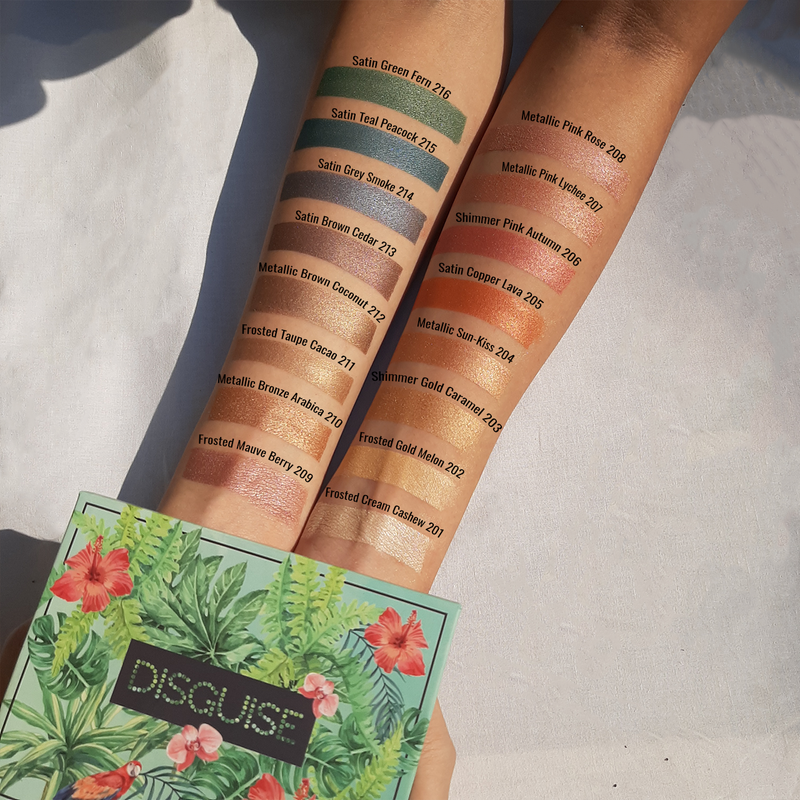 Choose Any 6 Eye Shadows, Make your own palette. NO TALC | INTENSE COLOR | WITH SOOTHING PLANT OILS | ULTRA-SMOOTH