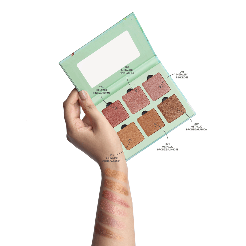 Blush Palette - 6 best selling Blush Eyeshadows, NO TALC | INTENSE COLOR | WITH SOOTHING PLANT OILS | ULTRA-SMOOTH