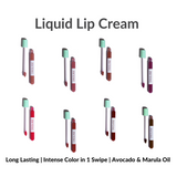 Liquid Lip Cream-MATTE LIQUID LIP CREAM | FEATHER LIGHT | SUPER COMFORTABLE | LONG LASTING