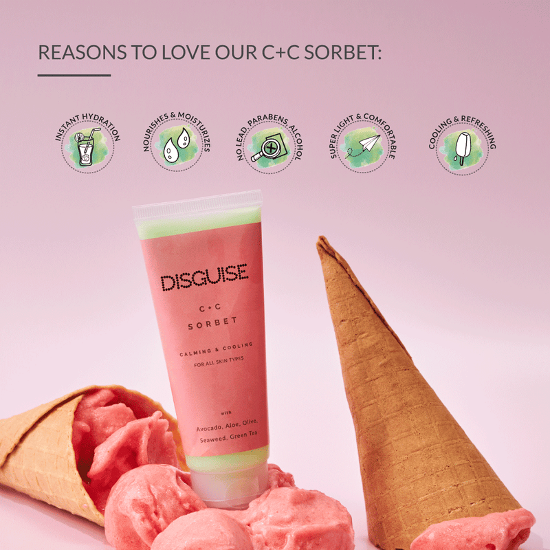 C+C Sorbet DAILY MOISTURIZER | INSTANT HYDRATION | SUPER LIGHT | CALMING