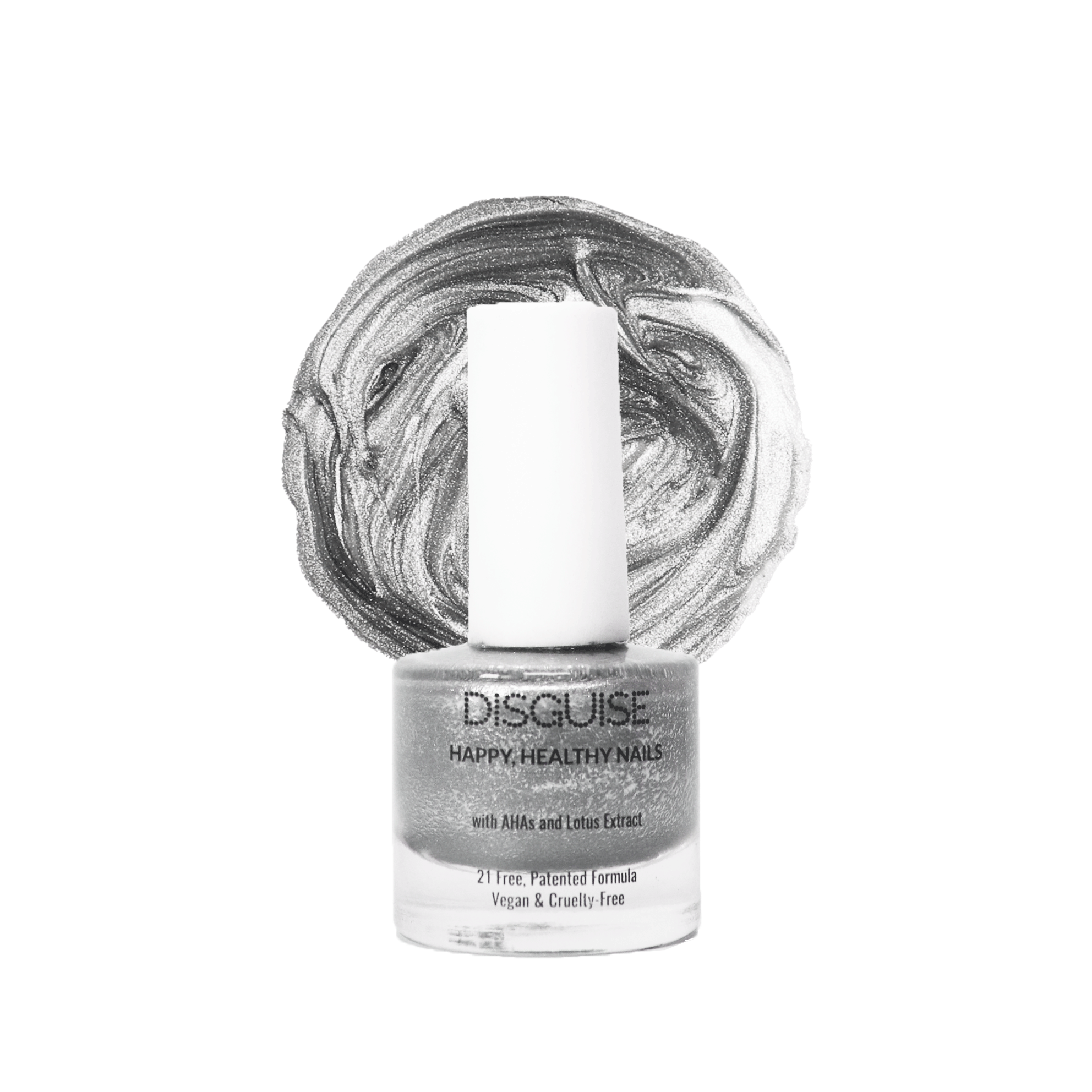 Buy Chrome Silver 140 Metallic Nail Polish By Disguise Cosmetics Online