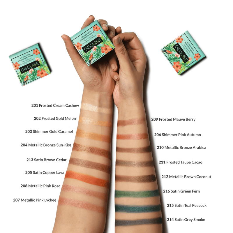 Shimmer Pink Autumn 206 - Eyeshadow, NO TALC | INTENSE COLOR | WITH SOOTHING PLANT OILS | ULTRA-SMOOTH