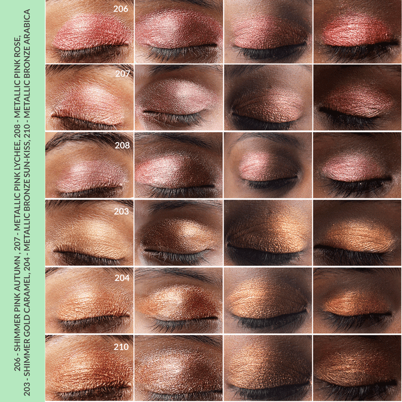 Blush Palette - 6 best selling Blush Eyeshadows, NO TALC | INTENSE COLOR | WITH SOOTHING PLANT OILS | ULTRA-SMOOTH