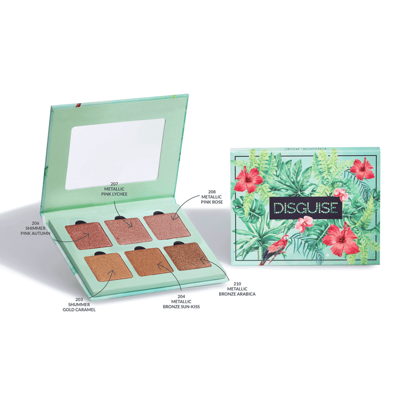 Blush Palette - 6 best selling Blush Eyeshadows, NO TALC | INTENSE COLOR | WITH SOOTHING PLANT OILS | ULTRA-SMOOTH