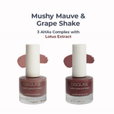 Mushy Mauve 109 + Grape Shake 108 - Nail Colour, 21 TOXIN FREE | WITH AHA & LOTUS EXTRACT | INTENSE COLOR