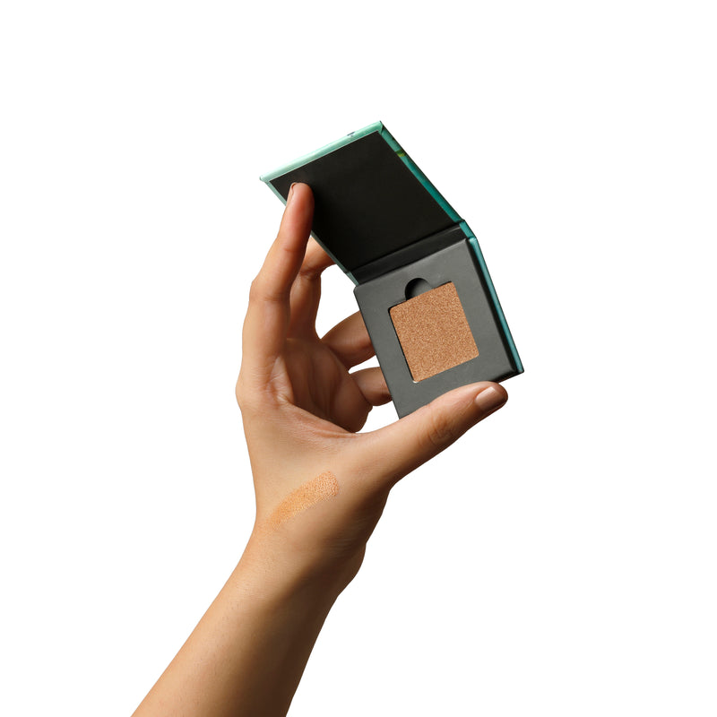 Shimmer Gold Caramel 203 - Eyeshadow, NO TALC | INTENSE COLOR | WITH SOOTHING PLANT OILS | ULTRA-SMOOTH