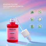 Rainbow Glow Oil: 100% NATURAL | SUPER-LIGHT | MOISTURISES & REPAIRS
