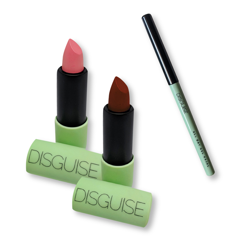 Goodie to Shoes (Lipstick shade 10, 12 & Black kajal)
