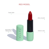 Satin Matte Lipstick Red Model 02 | ULTRA LIGHT & COMFORTABLE | ENRICHED WITH PLANT OILS