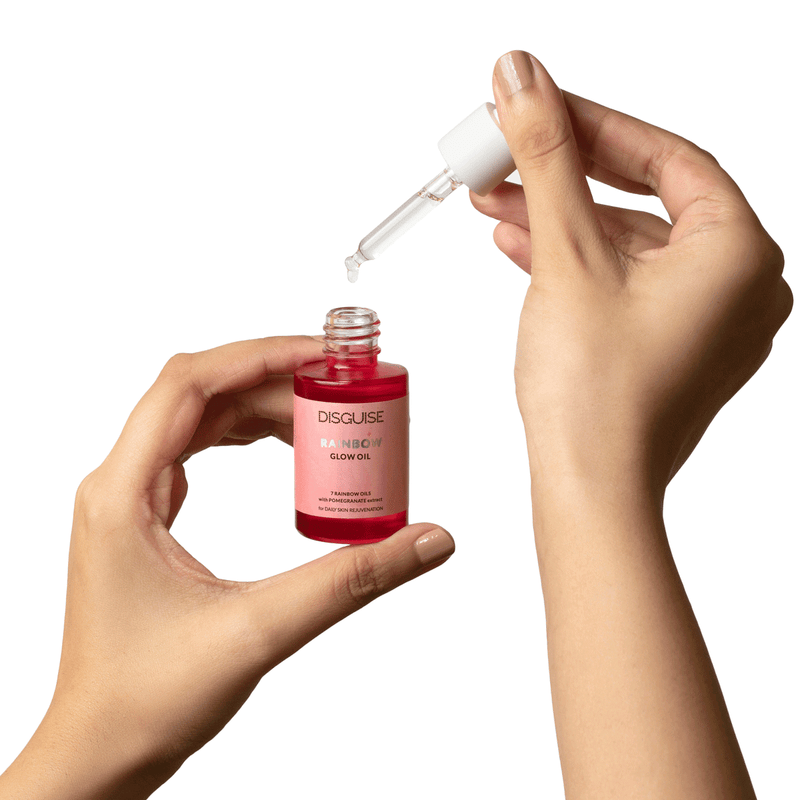 Rainbow Glow Oil: 100% NATURAL | SUPER-LIGHT | MOISTURISES & REPAIRS