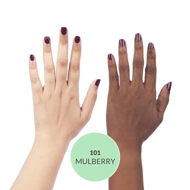 Mulberry 101, 21 TOXIN FREE | WITH AHA & LOTUS EXTRACT | INTENSE COLOR