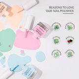 Happy Healthy Nail Polish Butterscotch 116: 21 TOXIN FREE | WITH AHA & LOTUS EXTRACT | REPAIRS & STREGTHENS NAILS
