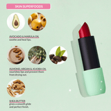 Satin Matte Lipstick Burgundy Chef 03 | ULTRA LIGHT & COMFORTABLE | ENRICHED WITH PLANT OILS